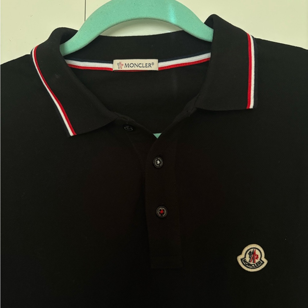 Moncler Cotton Polo - Picture 2 of 6